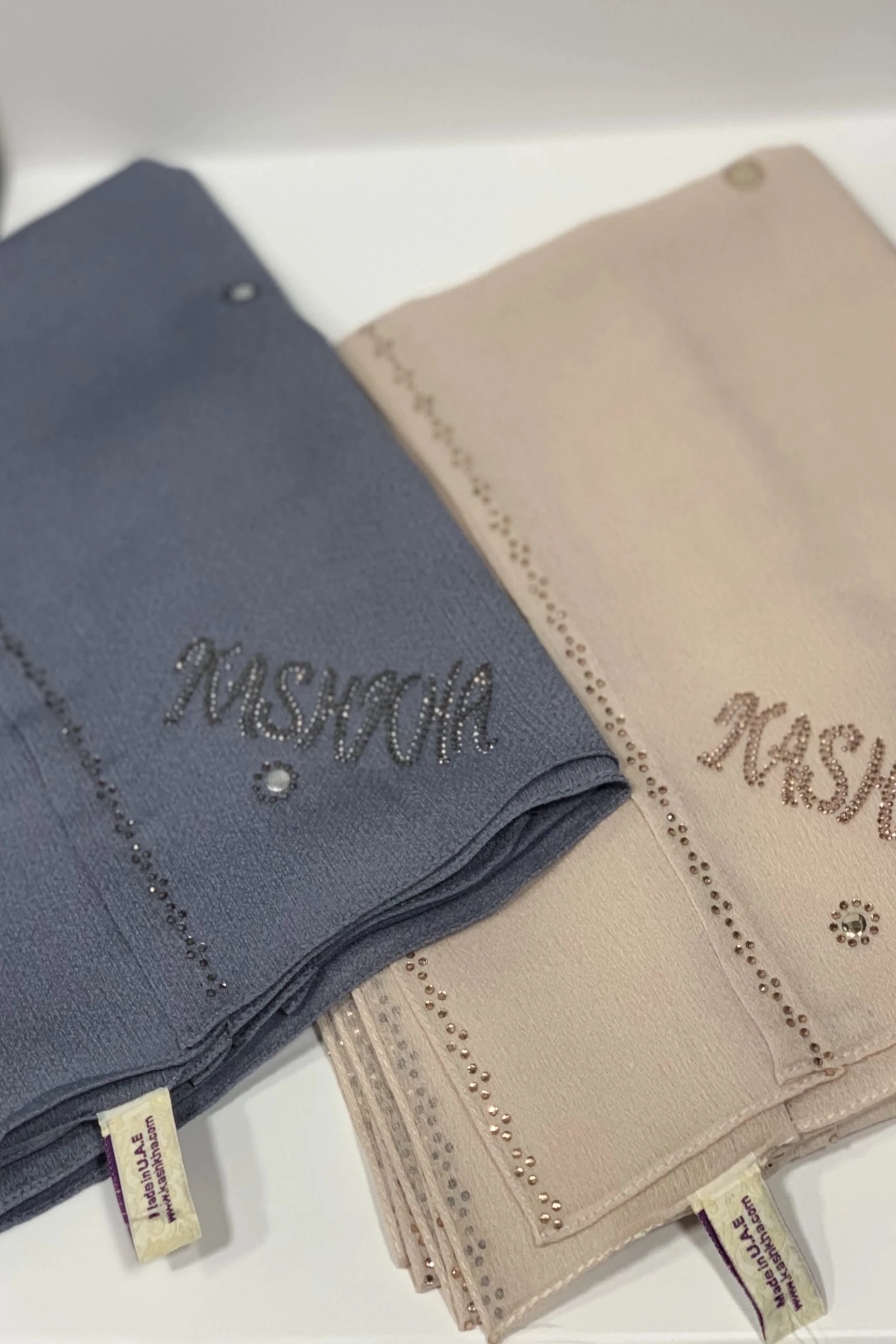 Kashkha Stone Work Hijab - Image 4