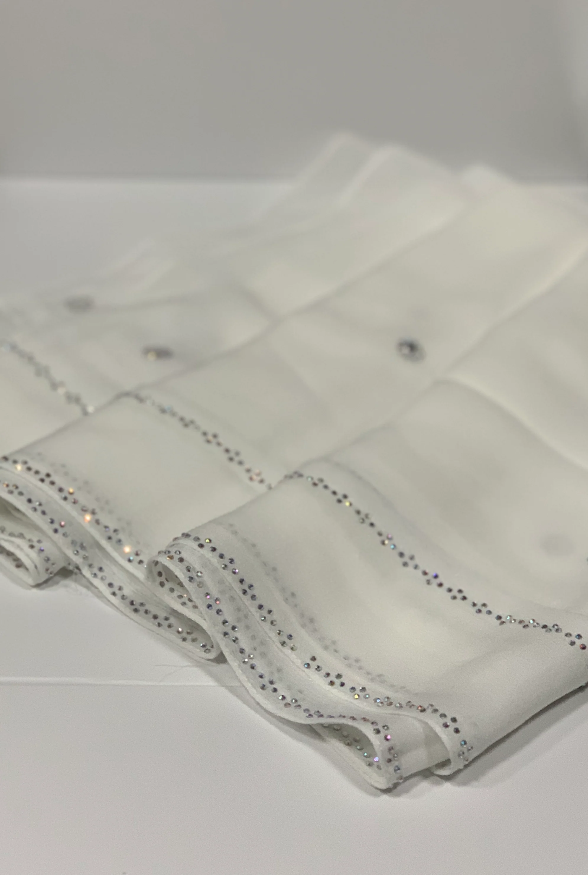 Kashkha Stone Work Hijab - Image 7