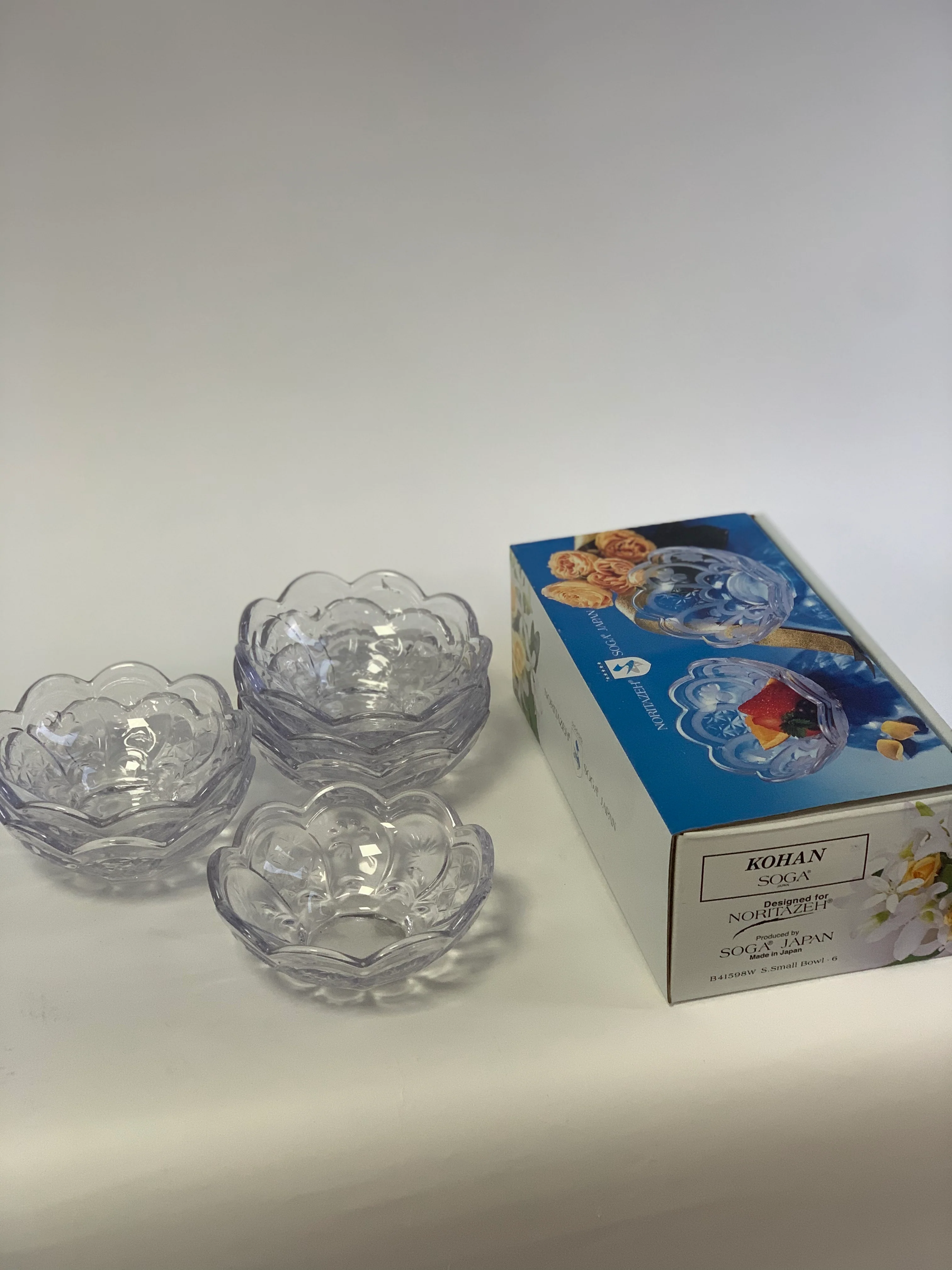 Set of 6 Small Glass Bowl - Image 5