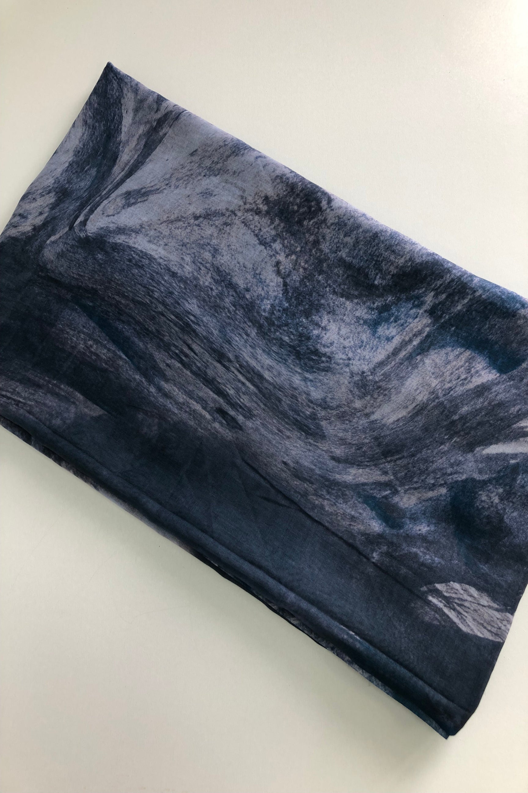 Watercolour Print Modal Long Hijab - Image 6